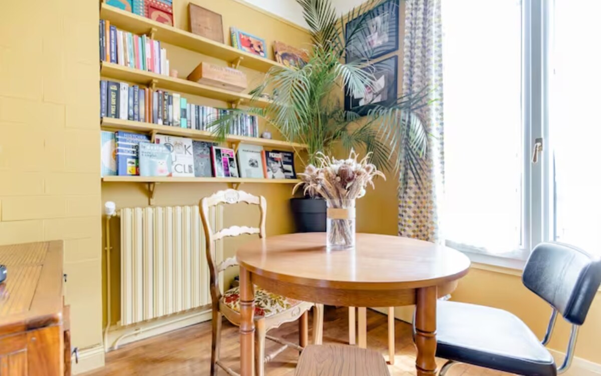 Jolie chambre dans maison en pierre meulière