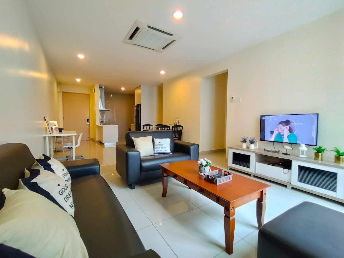 9BB Stay @ Setapak Central Mall | 5-7Pax | WI-FI