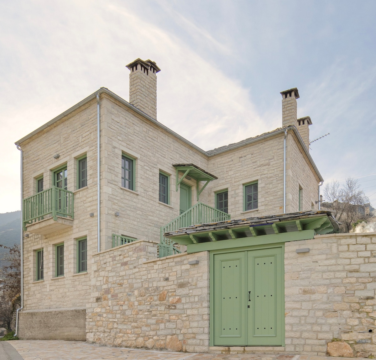 Aristi boutique stone house with attic