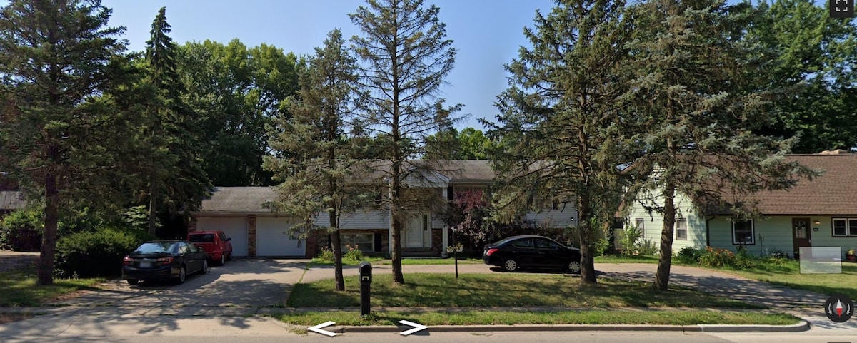 Huge home w/fenced in back yard.