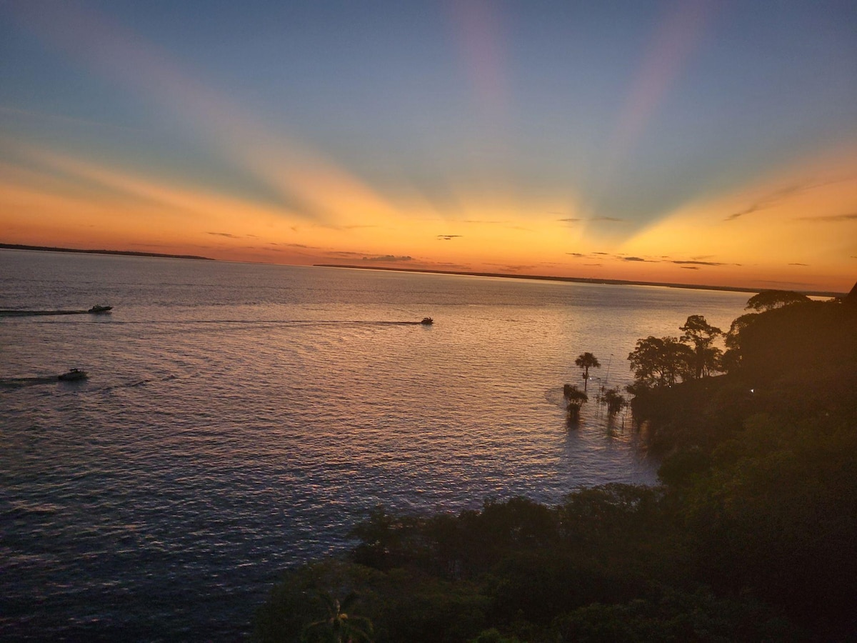 Melhor Vista! Flat Ponta Negra Manaus Amazonas