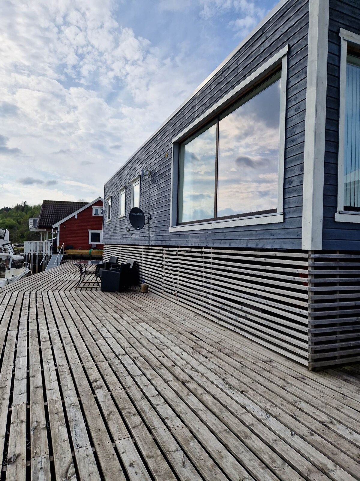 Kvellestad- Blå hytte