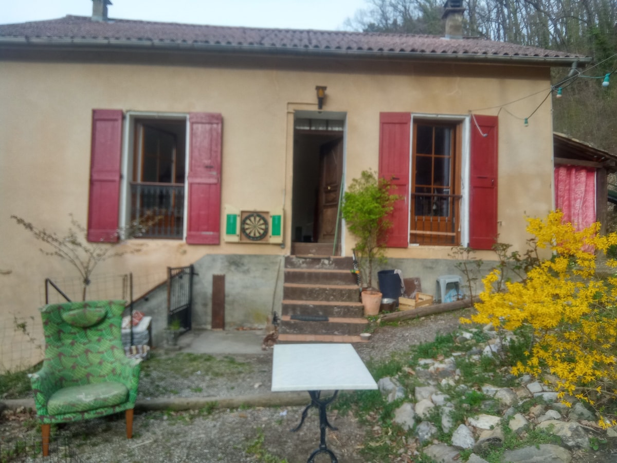 Un grenier aménagé en pleine nature provençale