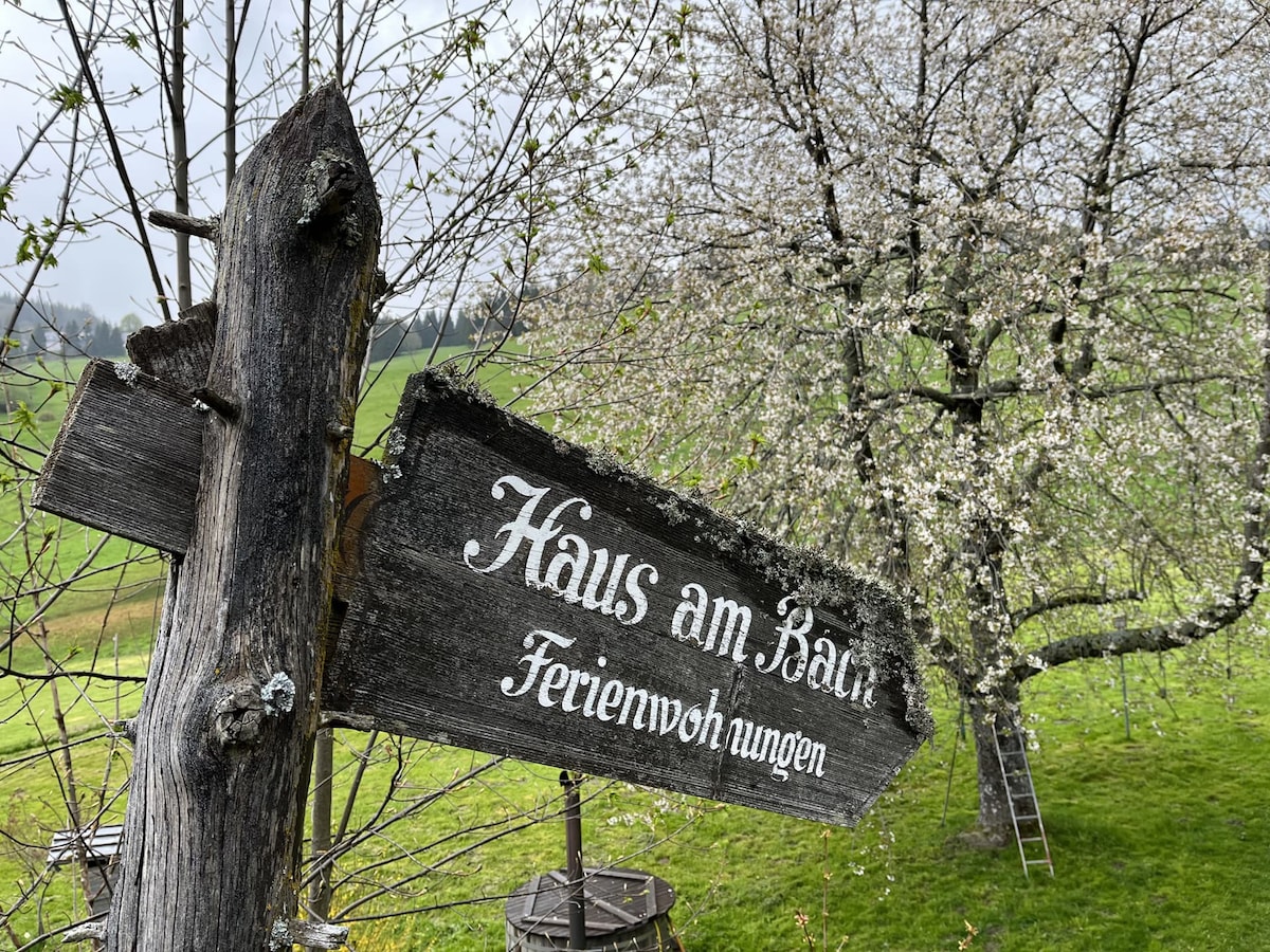 Natur pur – Ferienwohnung Haus am Bach Todtnauberg