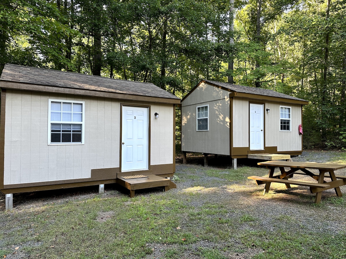 Simple One Room Camping Cabin # 3