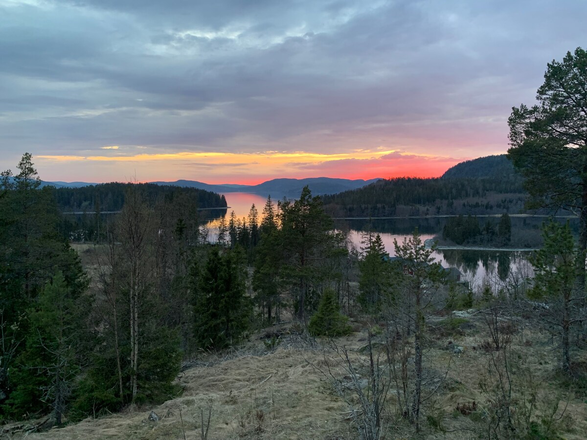 Stuga i Höga Kusten (Nordingrå) med fin utsikt