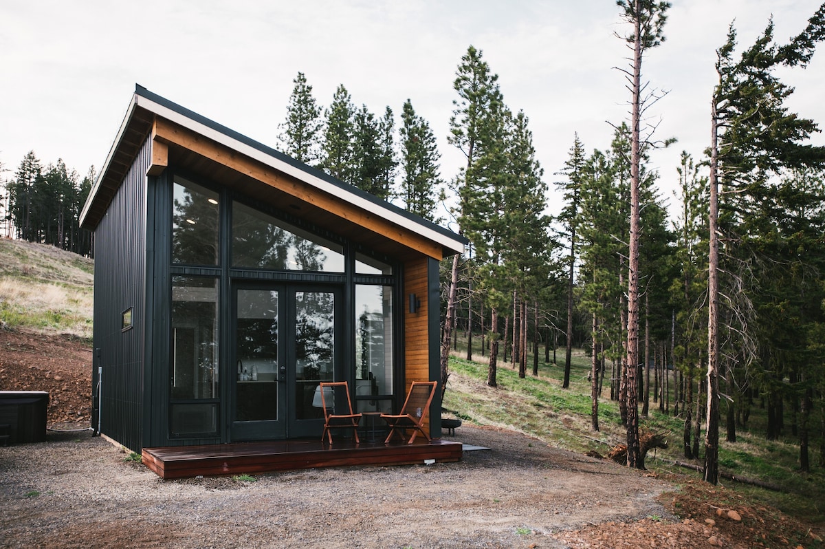 Contemporary tiny cabin