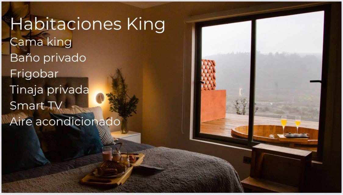 Habitacion King en Hotel Sto Domingo Lodge