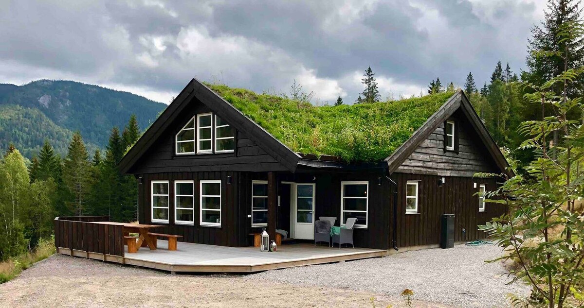 Eribo cabin with panoramic lake & mountain view