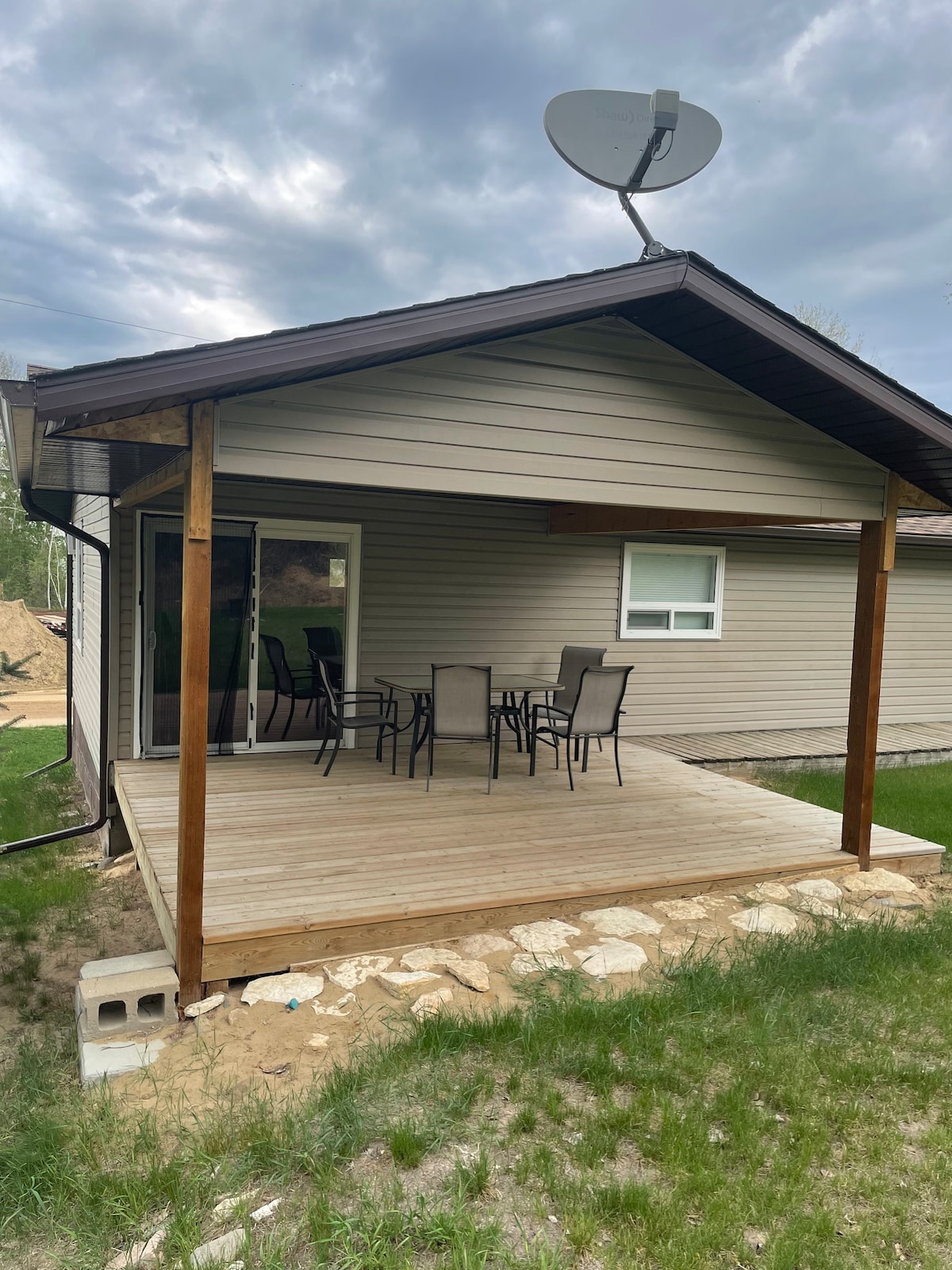 cabin at Tobin lake