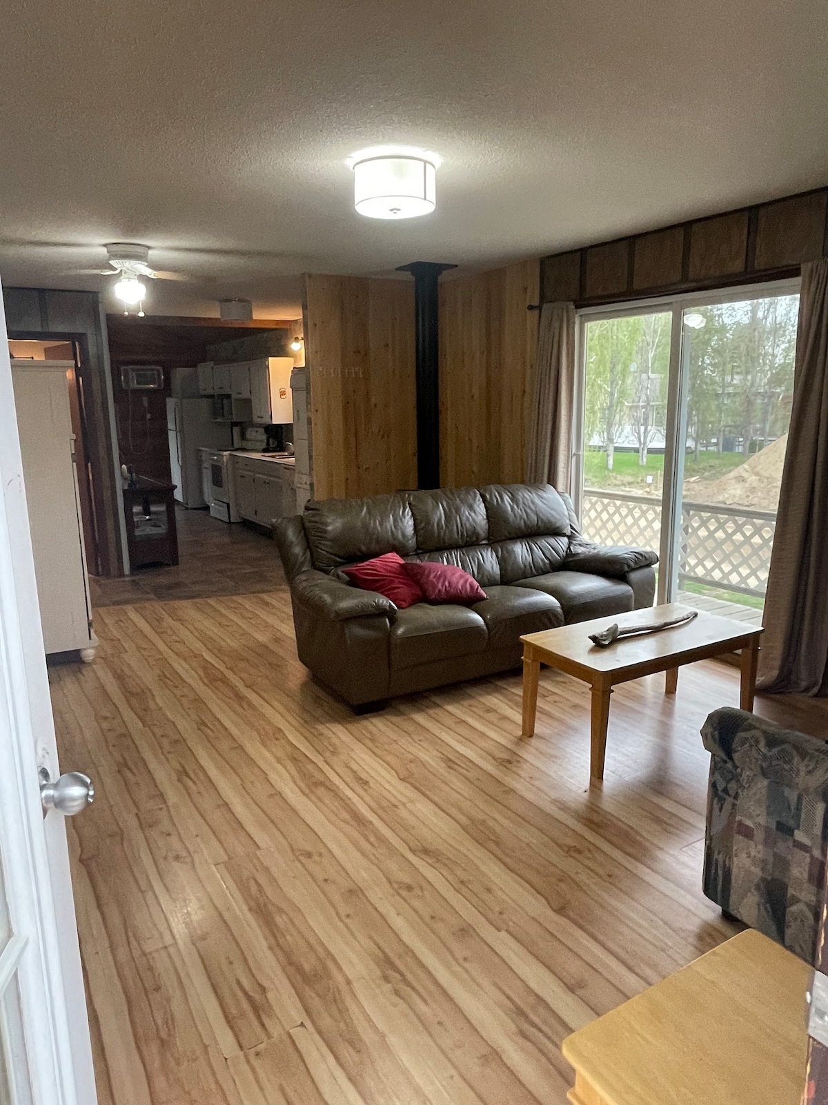 cabin at Tobin lake