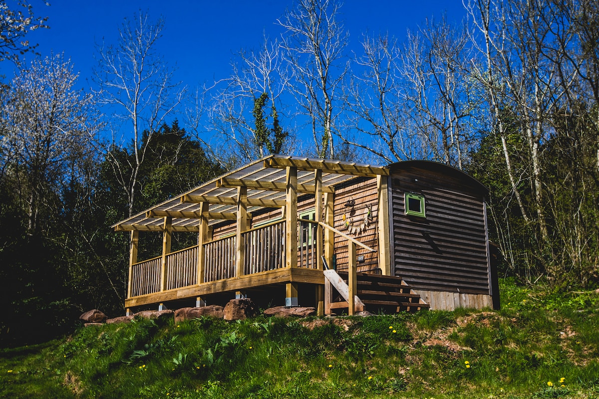 Woodsman Cabin -私人热水浴缸和全景