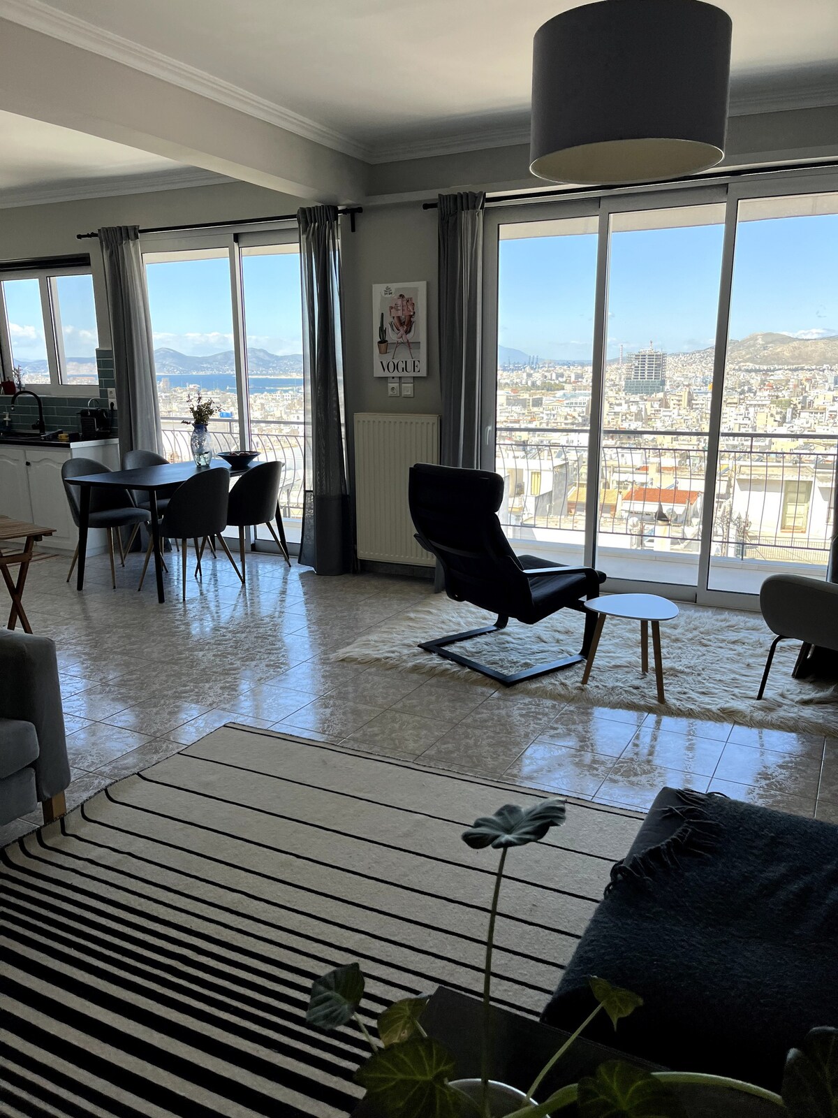 Pireo港海景顶层公寓