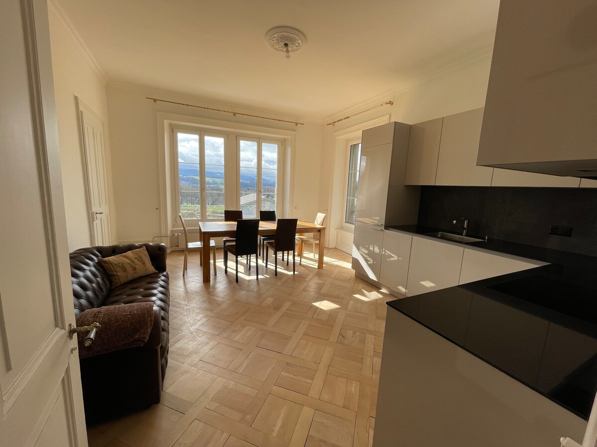 3.5 room appartement, château de Villars-sur-Glane