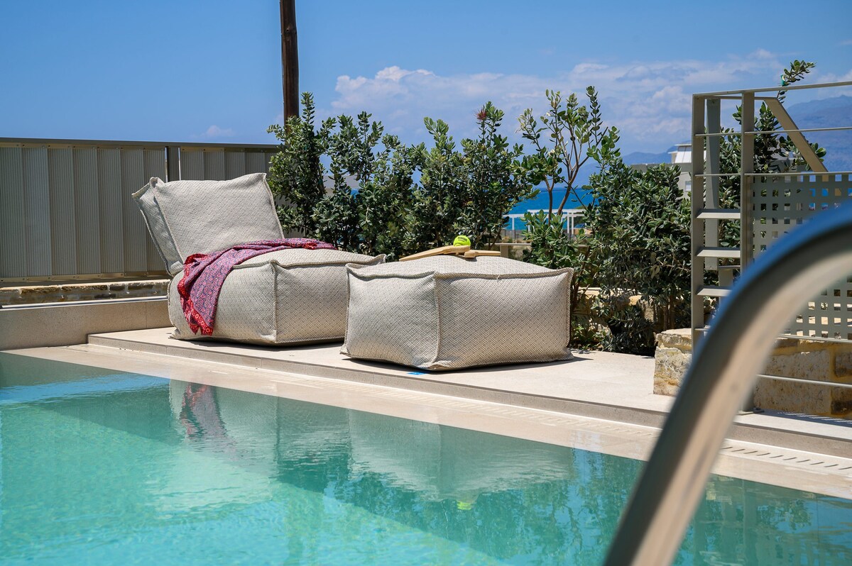 Ammokrinos, Suite Almira Sea view and private Pool