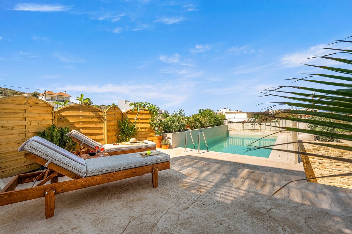 Ammokrinos, Suite Almira Sea view and private Pool