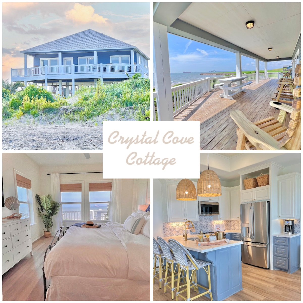 Crystal Cove Cottage- Luxury Beachfront Property