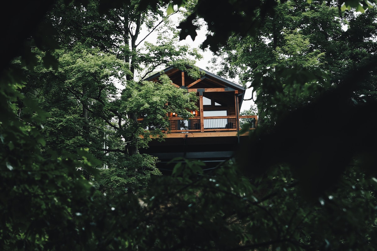 Luxury Treehouse Cabins over Salt Creek - Cabin 1