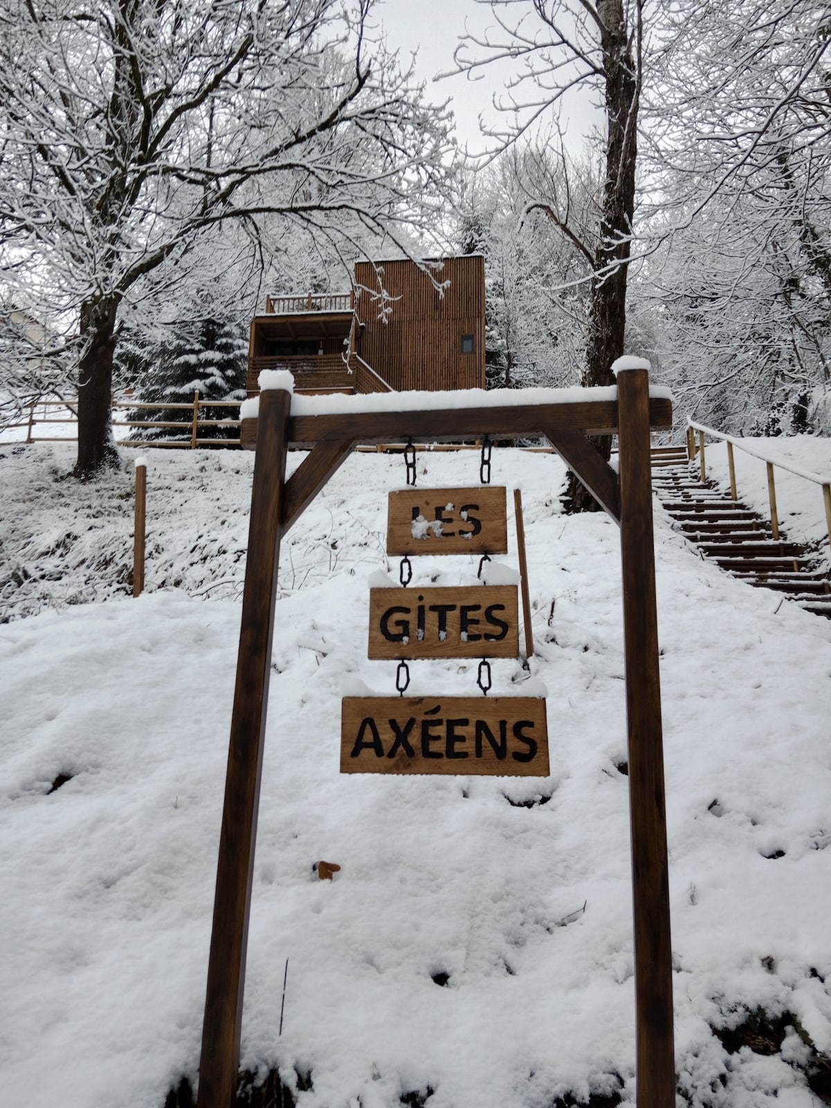 Chalet atypique avec SAUNA à Ax les Thermes