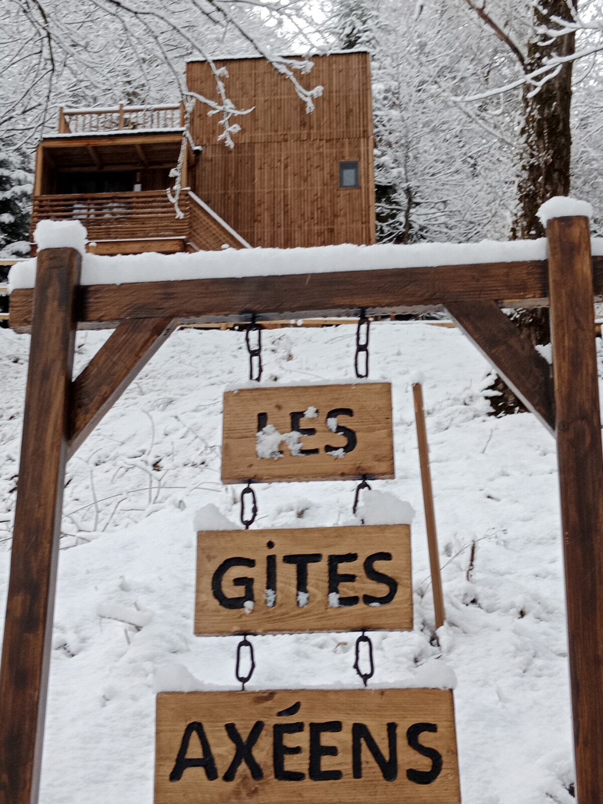 Chalet atypique avec SAUNA à Ax les Thermes