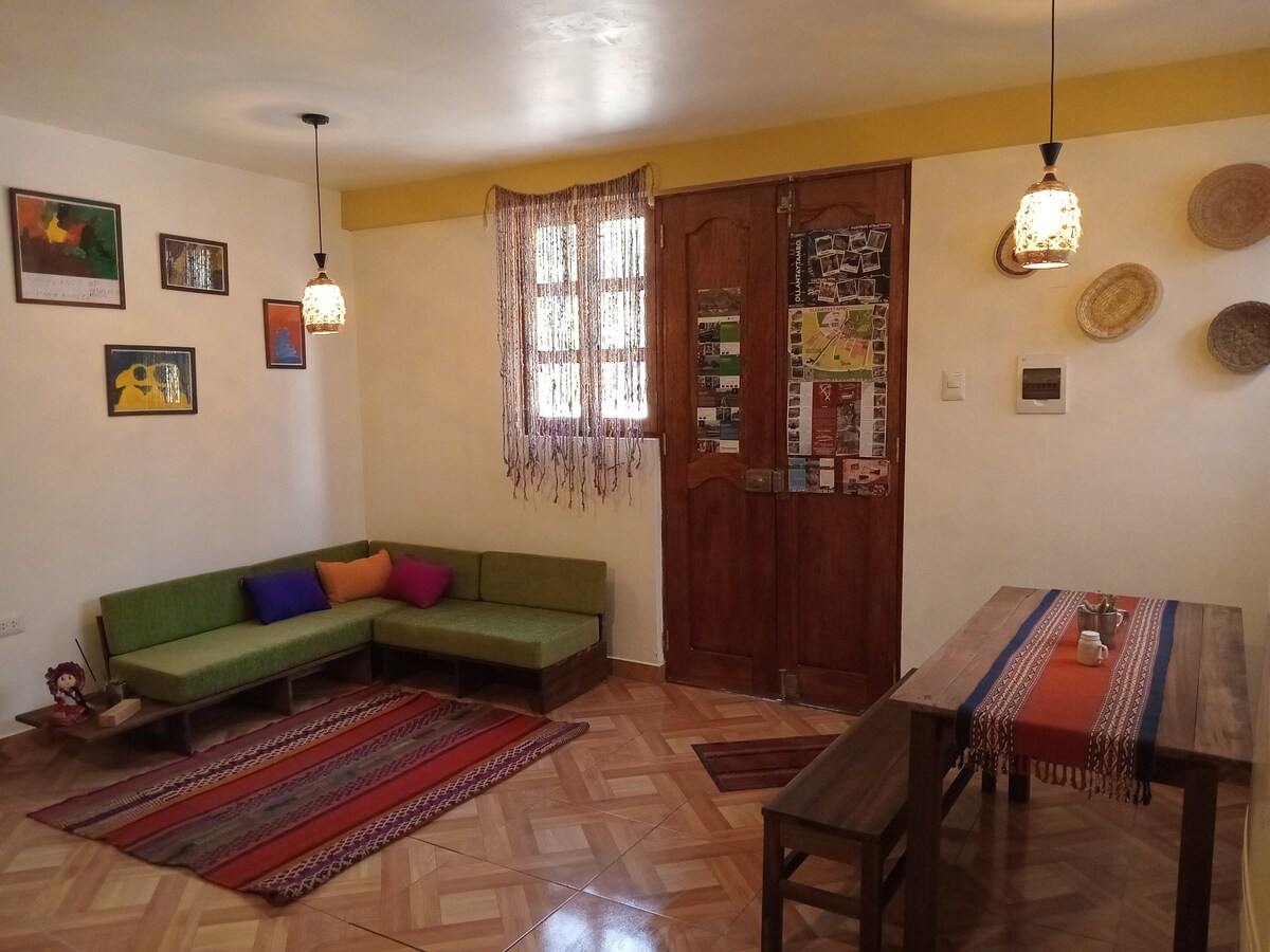 Acogedora y cómoda casa en Ollantaytambo.