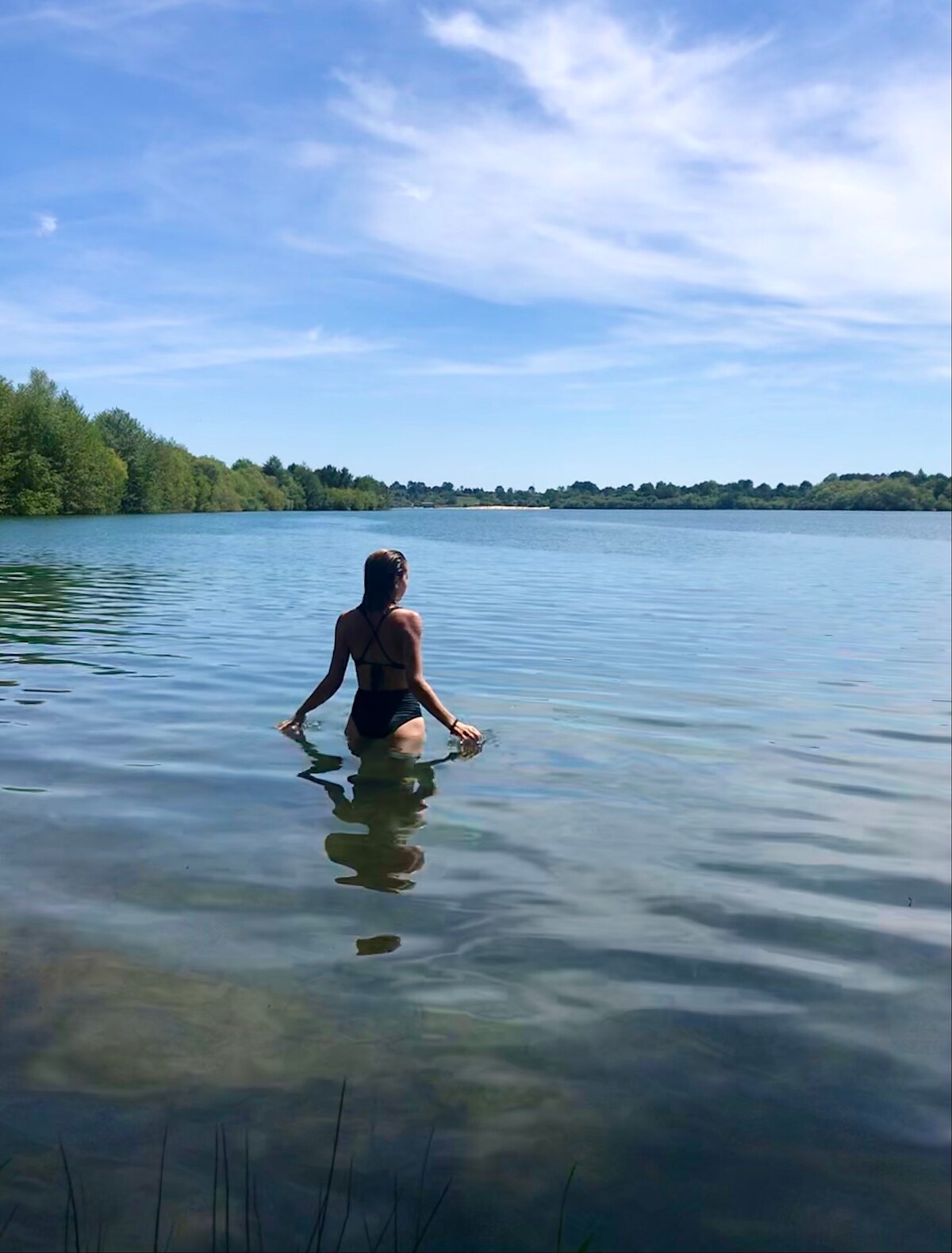 La Casita du Lac de la Réserve Naturelle