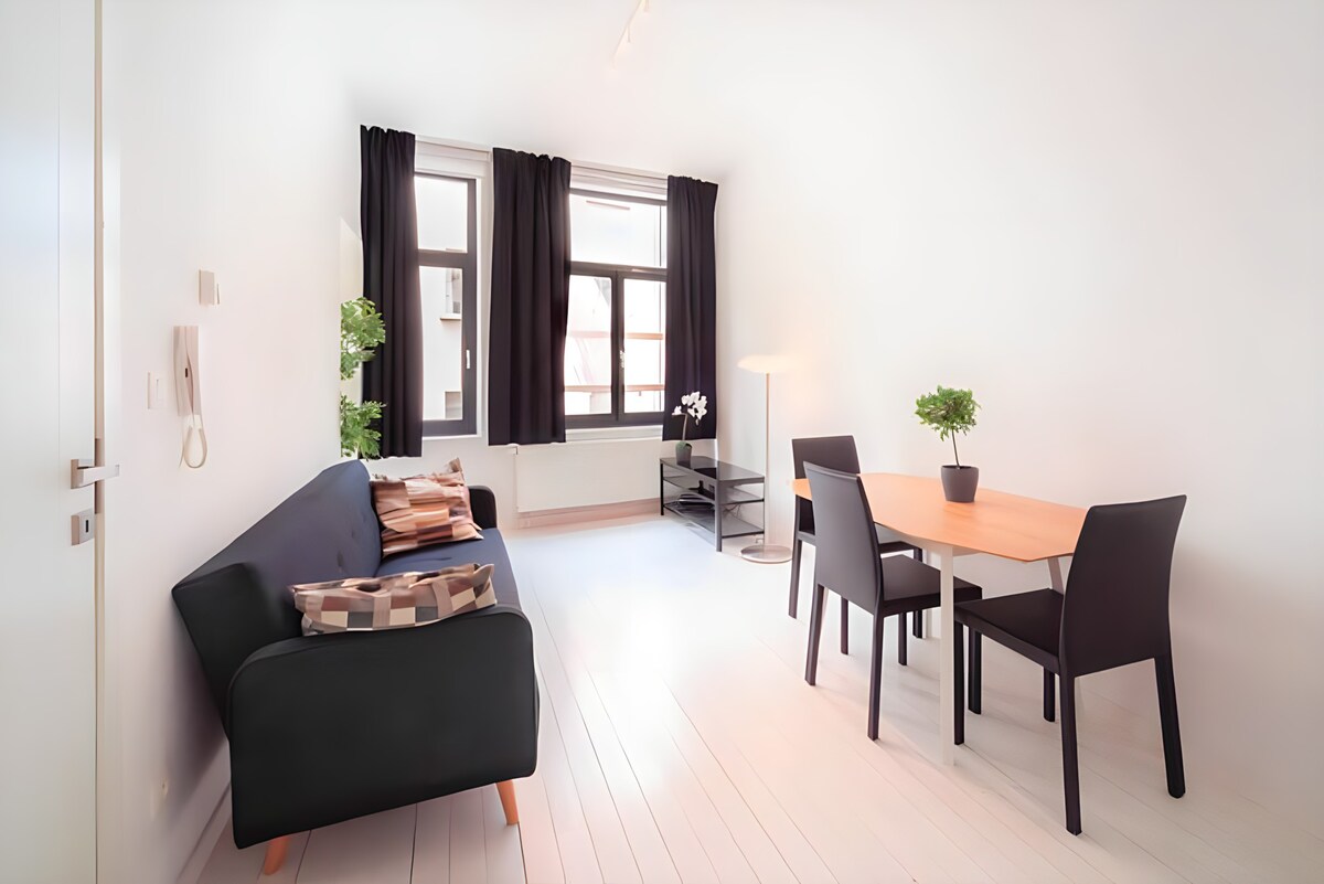Welcoming Residential 1BR Apartment in Antwerp