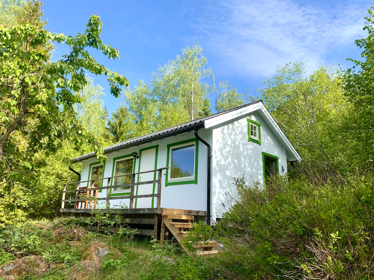 Charming Swedish Cabin Near Lake, Renovated 2023