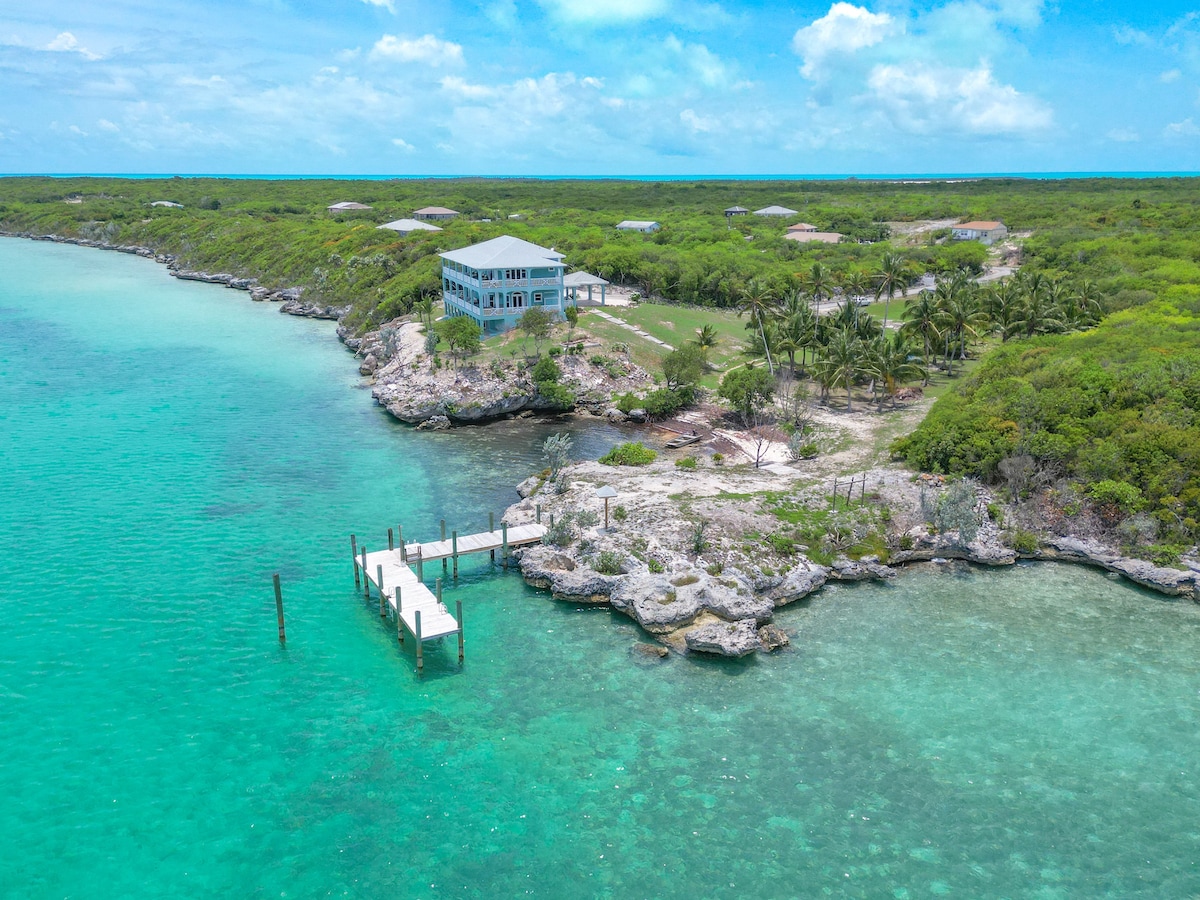 Ole Ike Bay- Luxury Home Private Beach & Dock