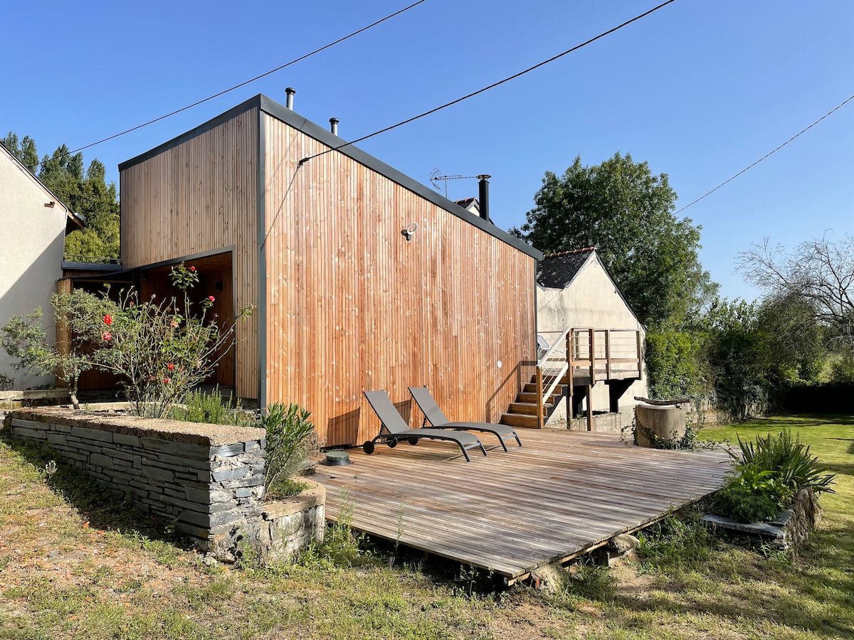 Maison en bord de Loire