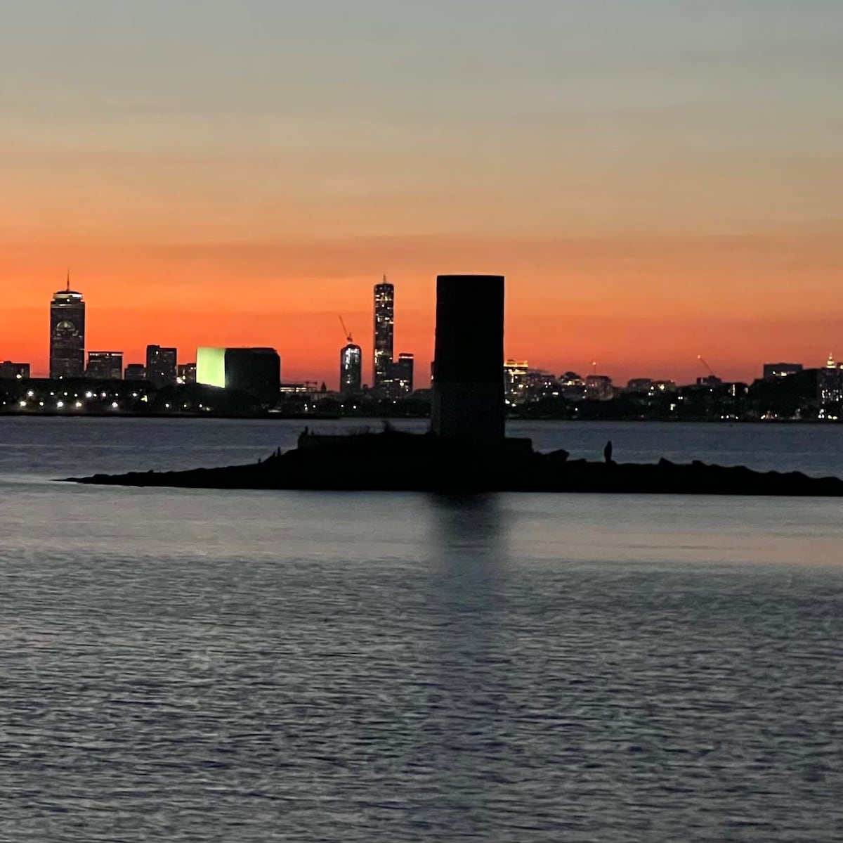 Ocean front with views of Boston