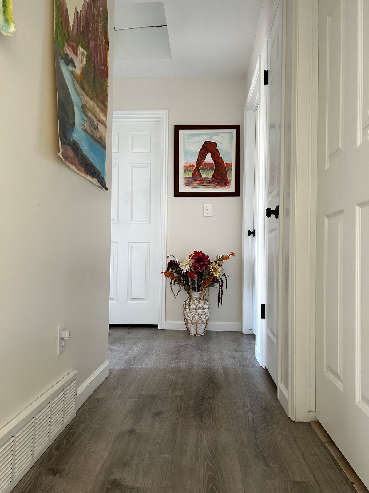 Mountain view bedroom