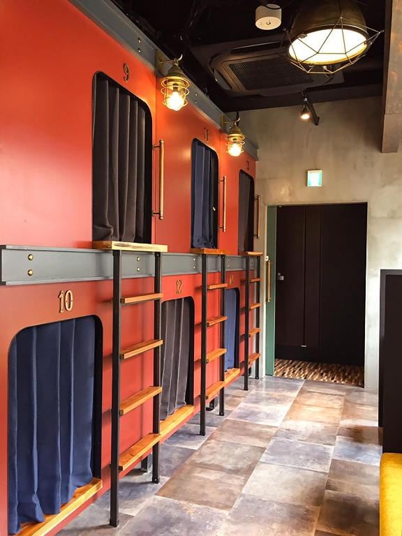 【With sauna】Capsule hotel (unisex)/Single room