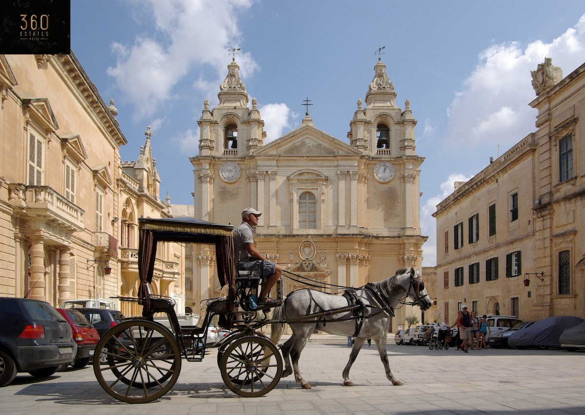 Historical Mdina Gem | Lux HOME with Rooftop Pool