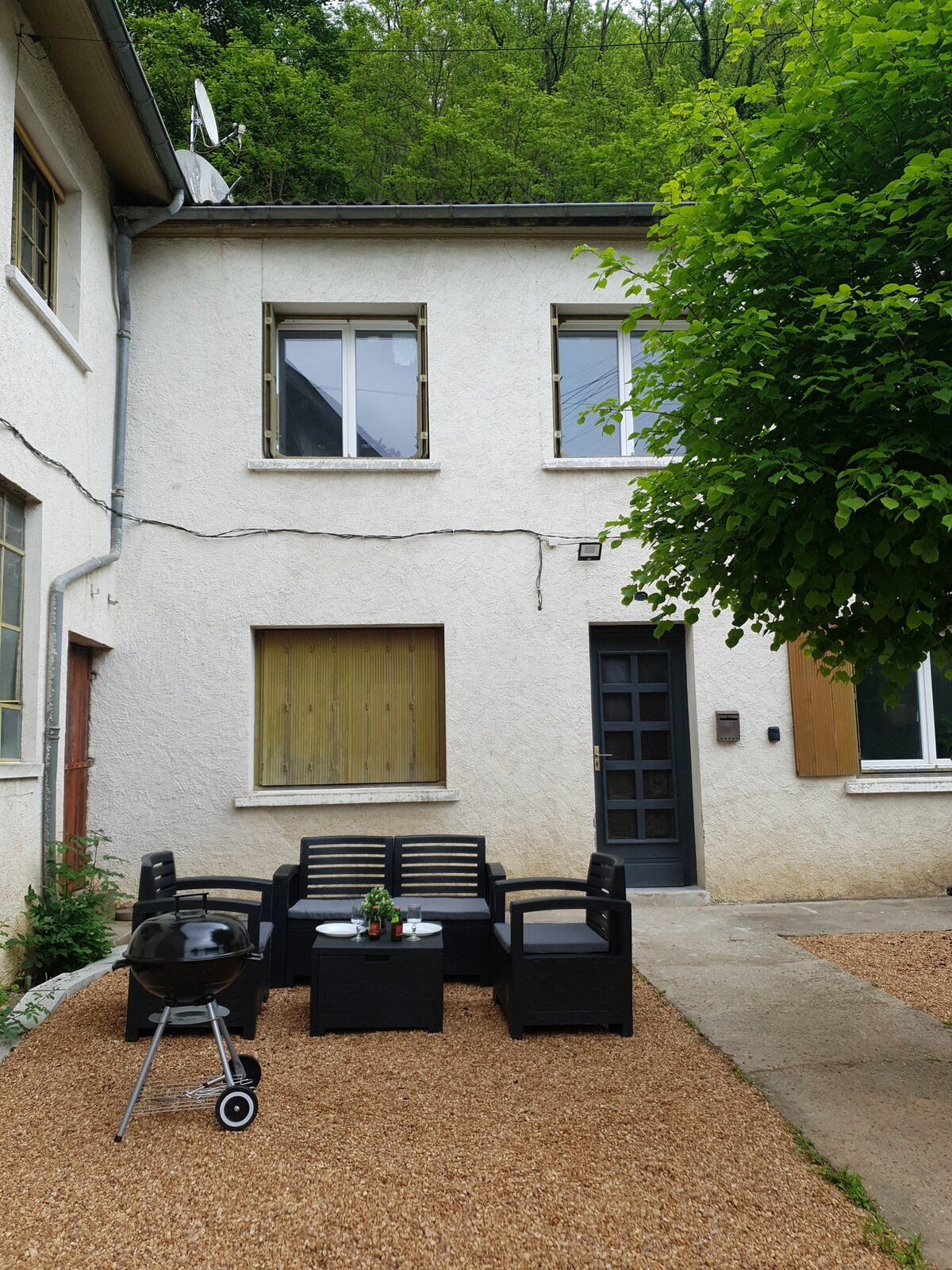 Studio avec jardin et barbecue, de 2 à 4 pers.