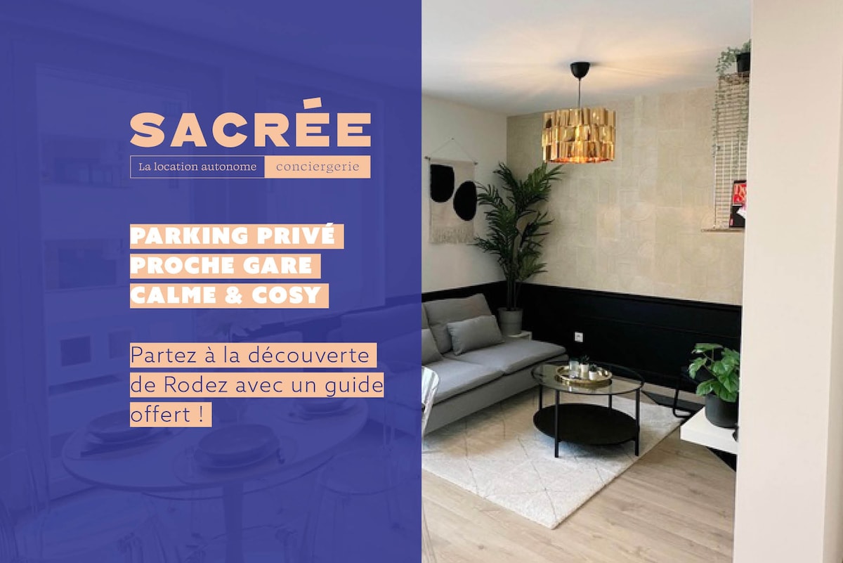 Sacré appartement/Jardin/Parking/Wifi