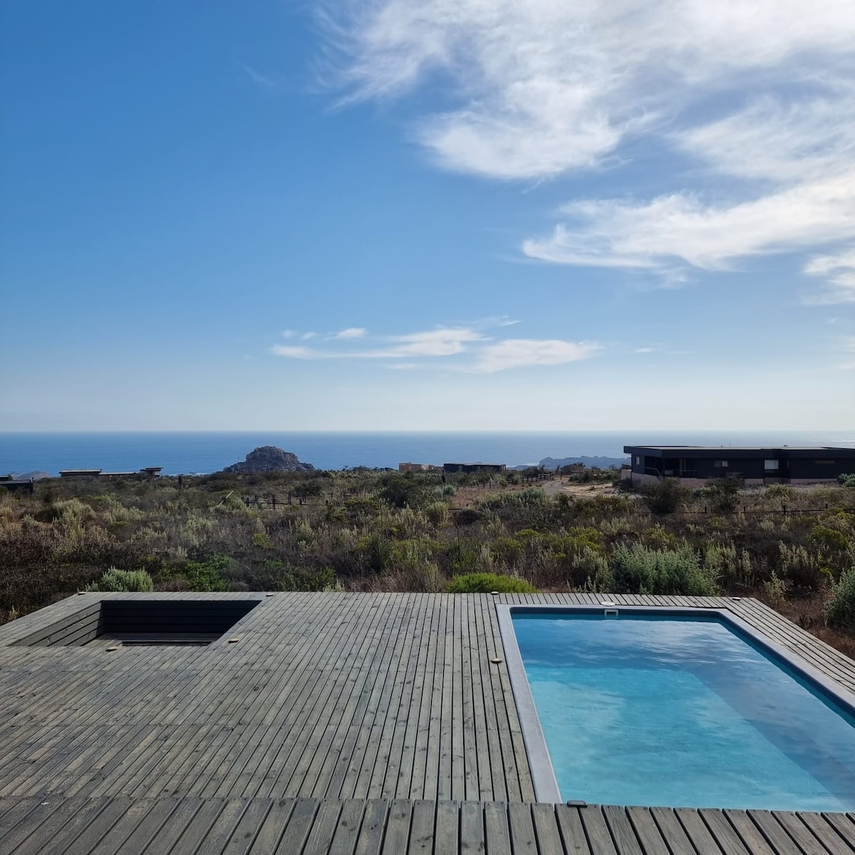 Casa vista mar, playa y Campo