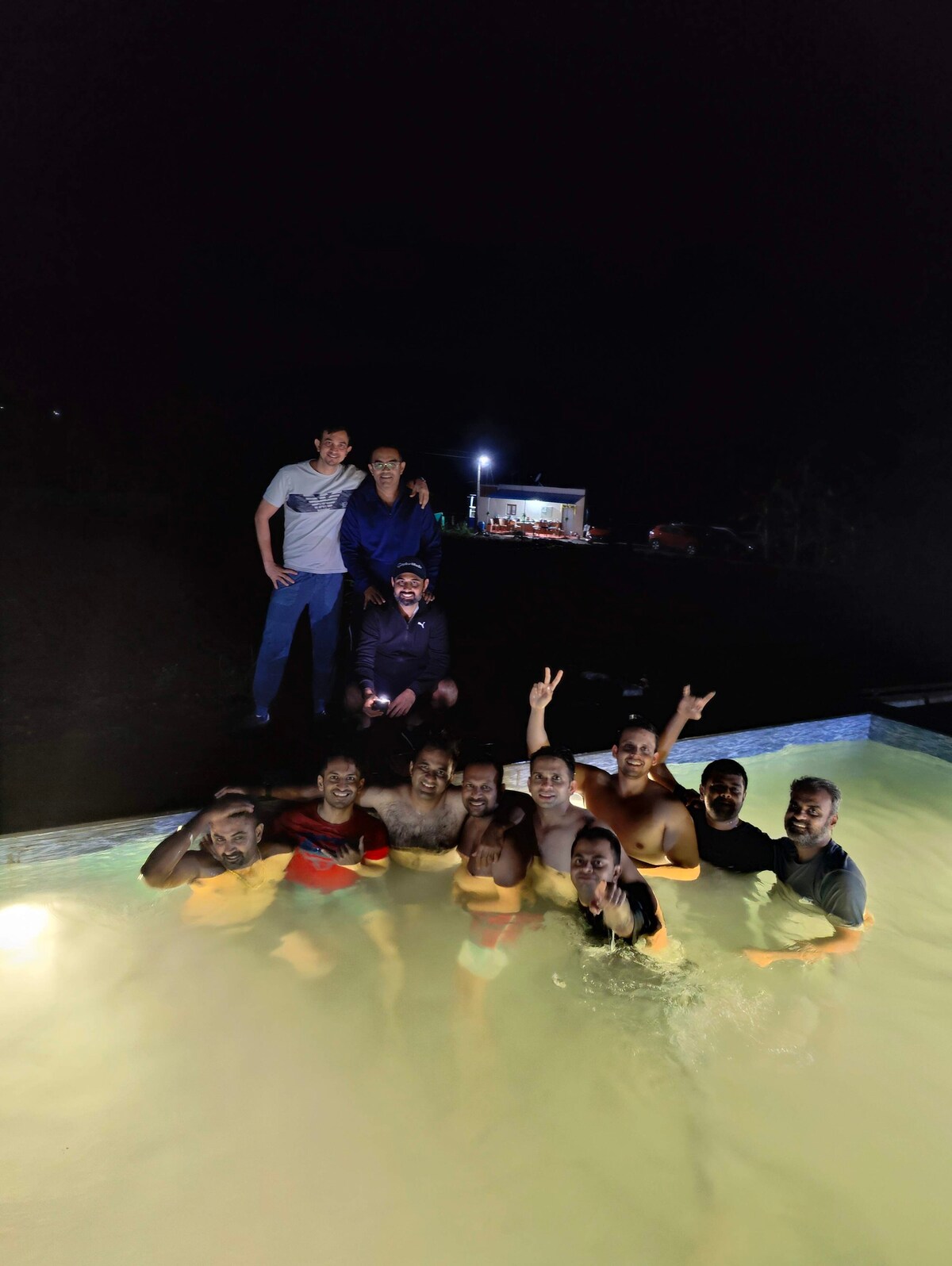 Party farm stay with pool