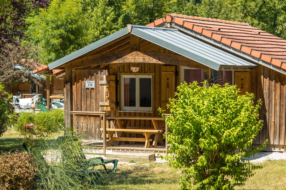 Chalet bois (2) au Domaine de Chalain