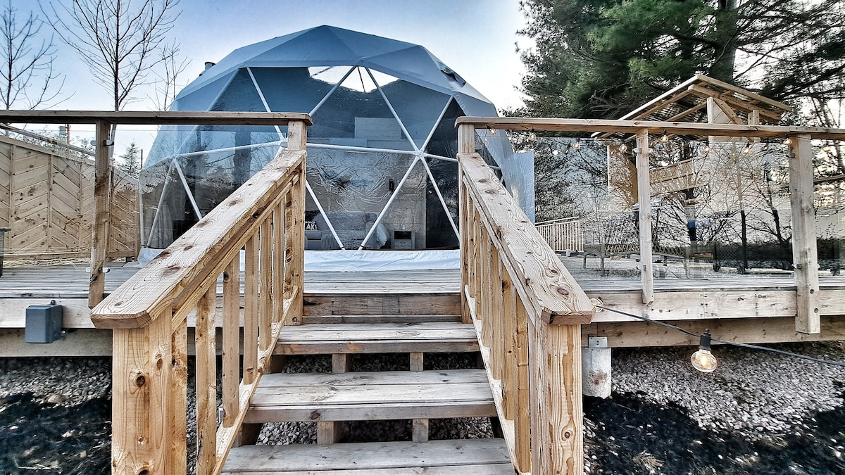 The Fishing Dome (2) - Lakefront - hot tub - Sauna