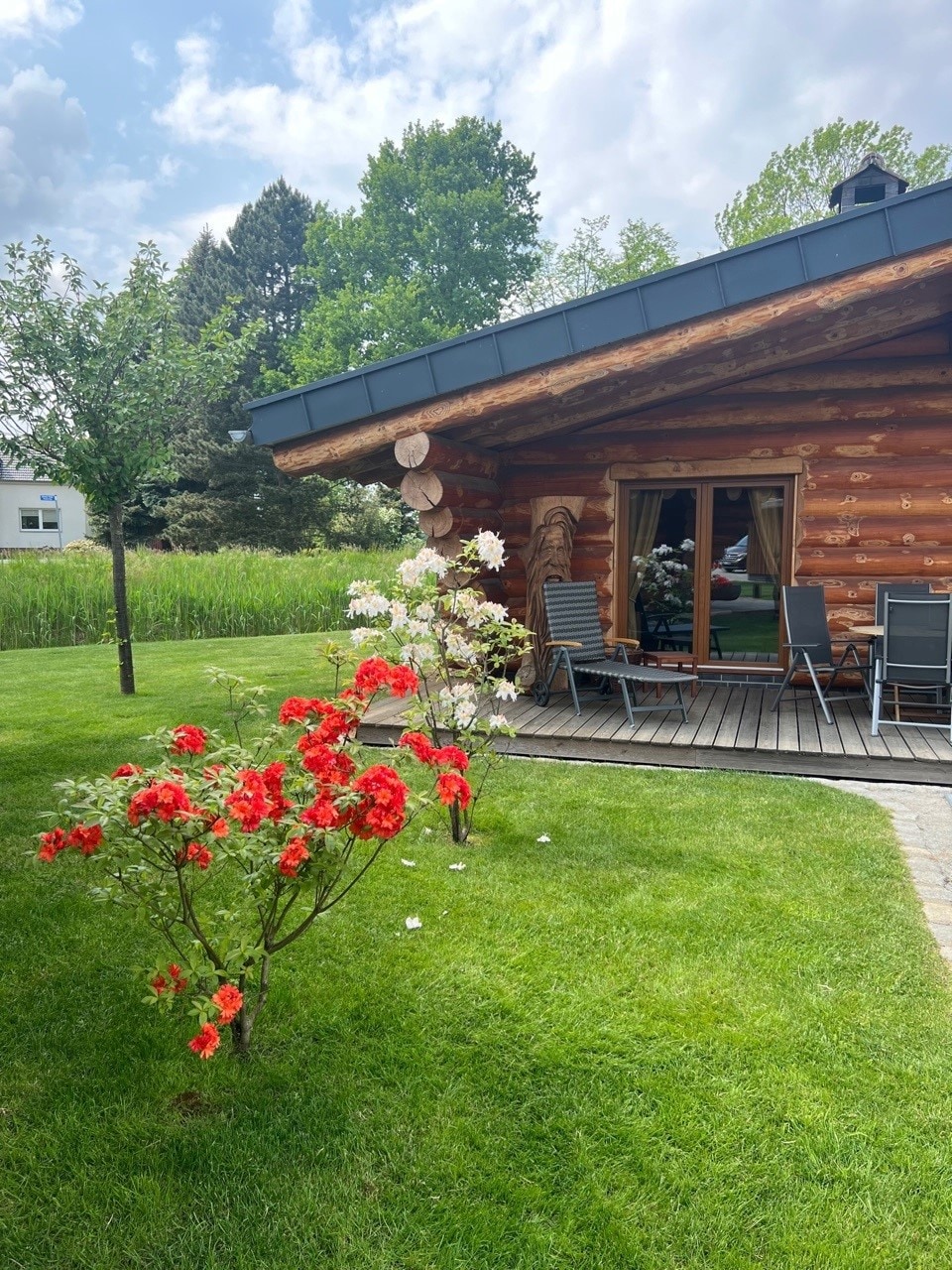 Blockhaus im Spreewald ( Haus Fischreiher)