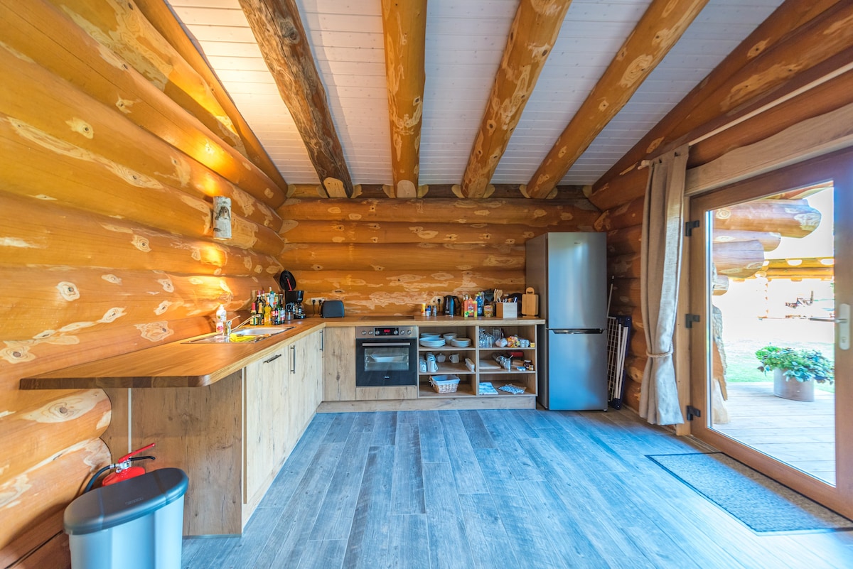 Blockhaus im Spreewald ( Haus Fischreiher)