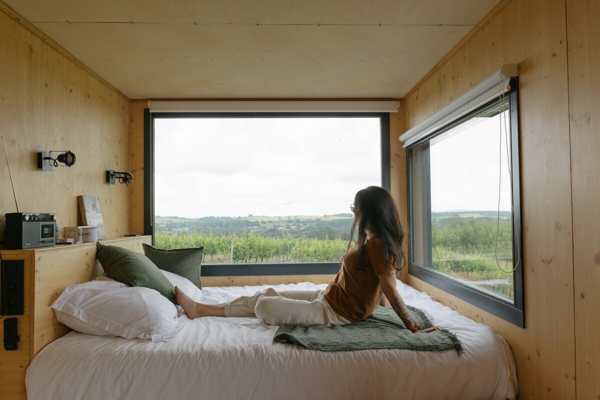 Parcel Tiny House - dans les vignes du Périgord