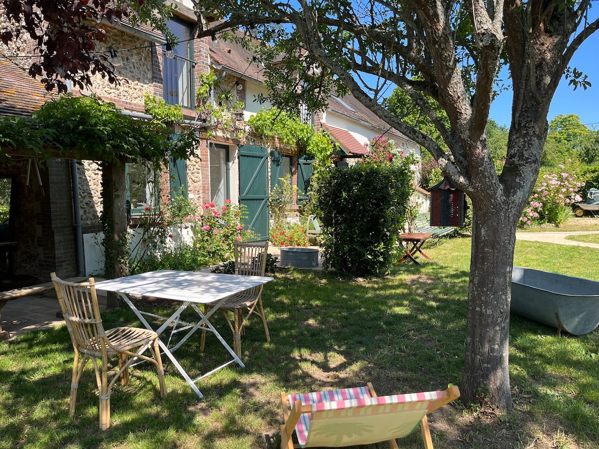 Maison de campagne à 1 h de Paris