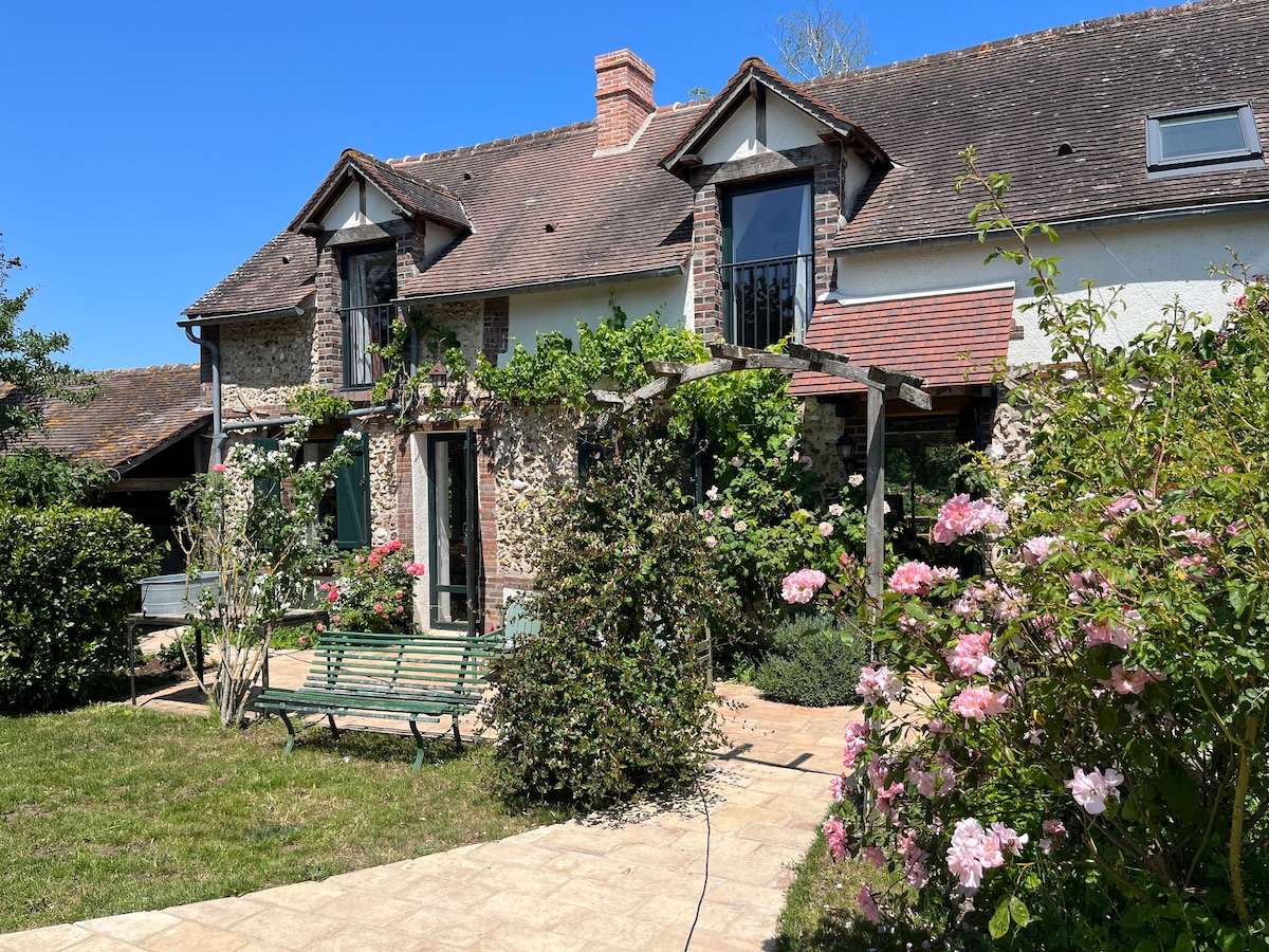 Maison de campagne à 1 h de Paris