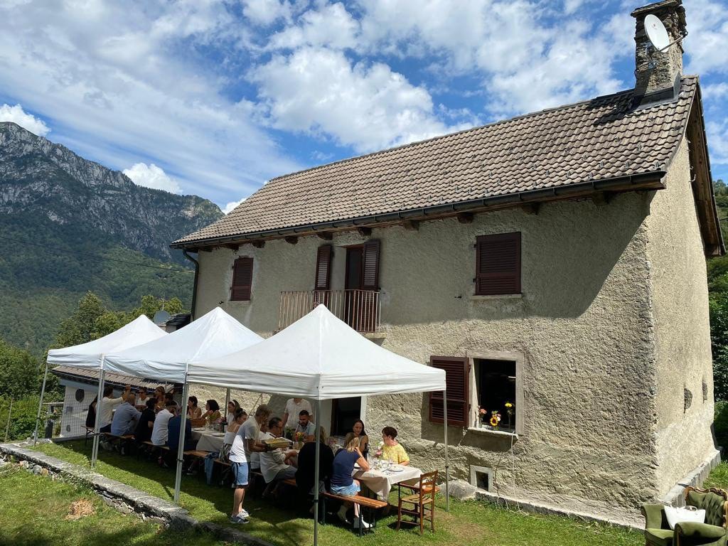 Casa di montagna nel silenzio