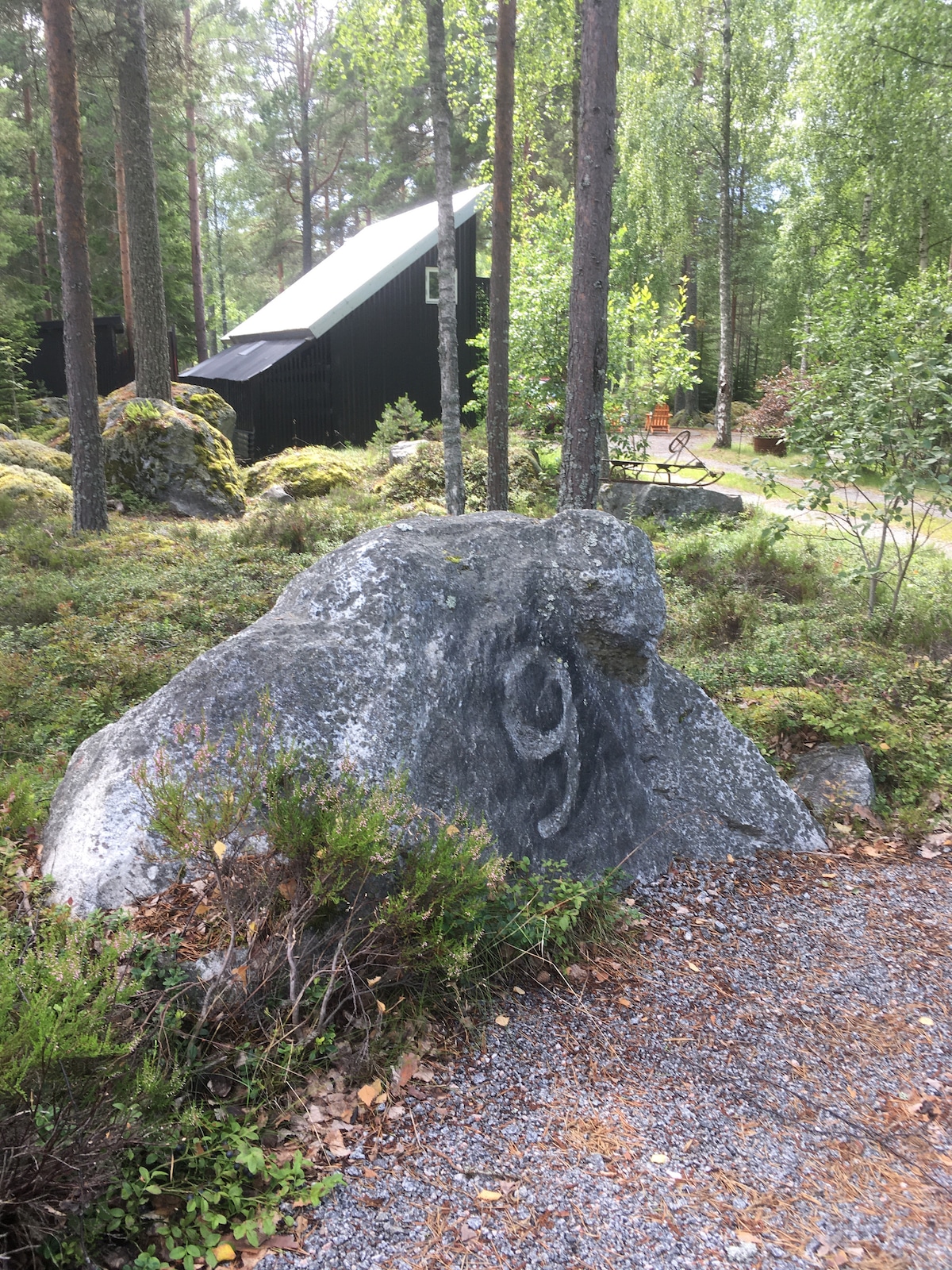 A unique accommodation in scenic Swedish Långvind