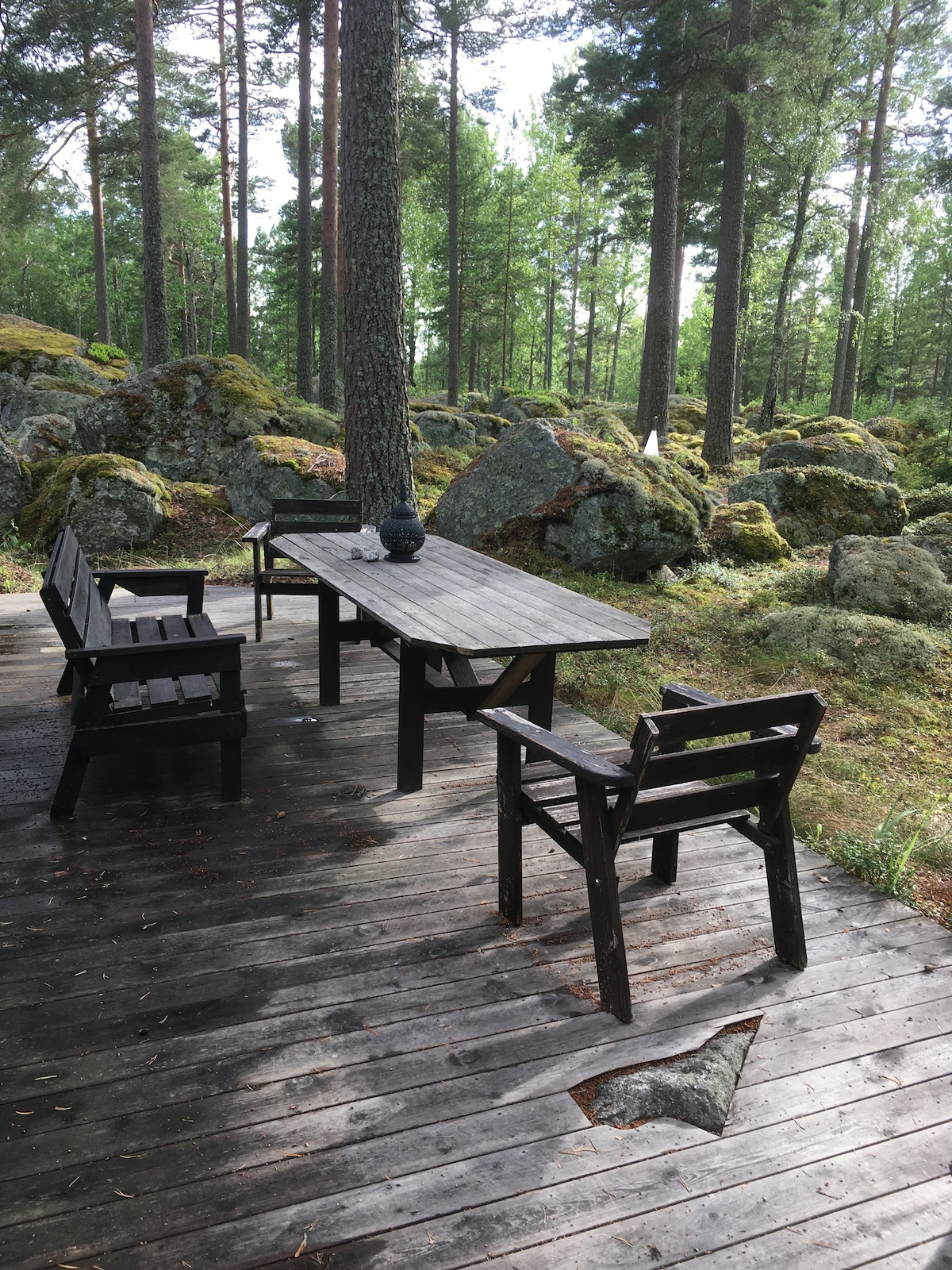 A unique accommodation in scenic Swedish Långvind
