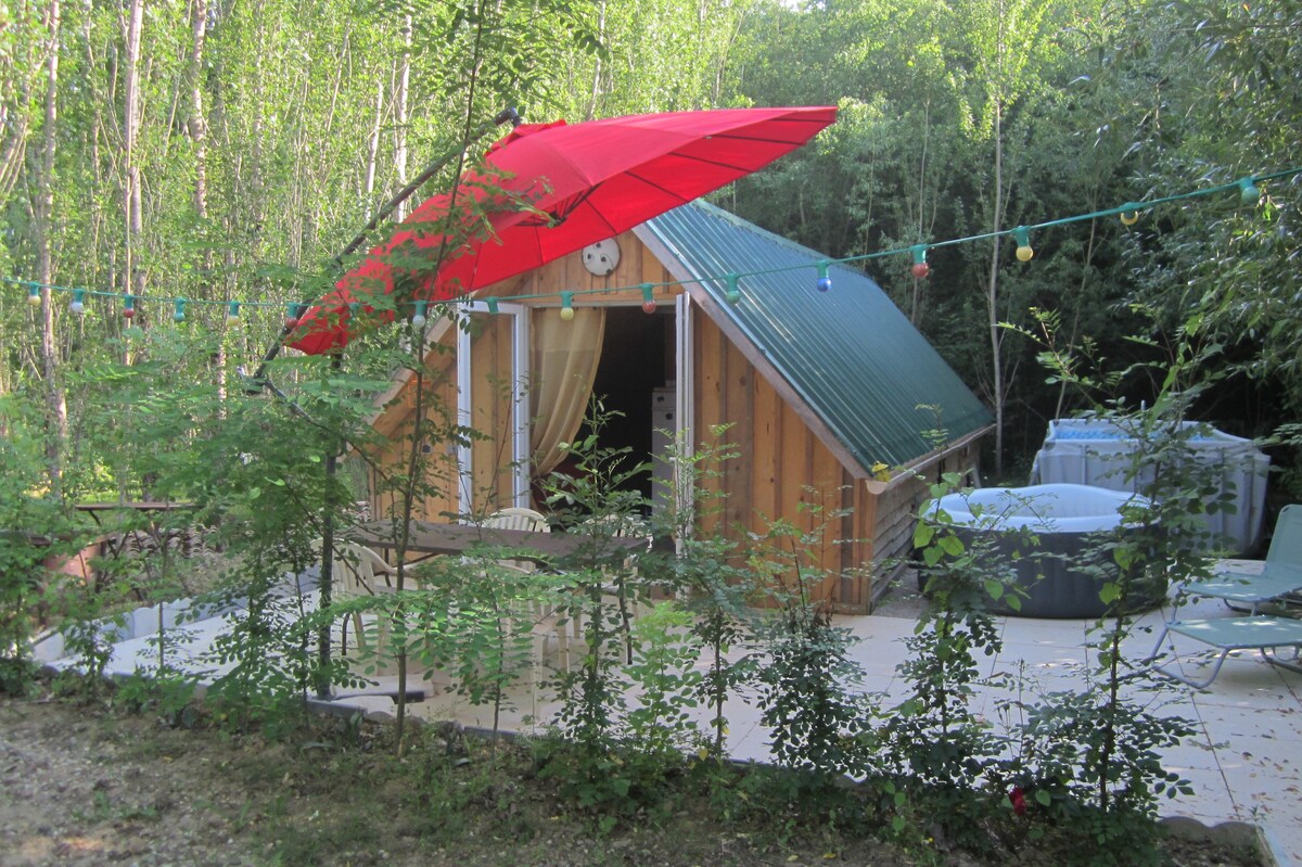 Chalet à l'orée d'un bois pour 5 personnes