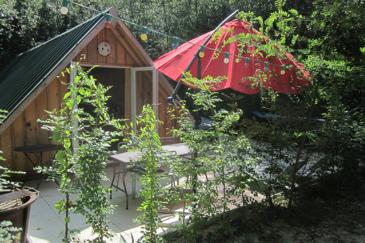 Chalet à l'orée d'un bois pour 5 personnes